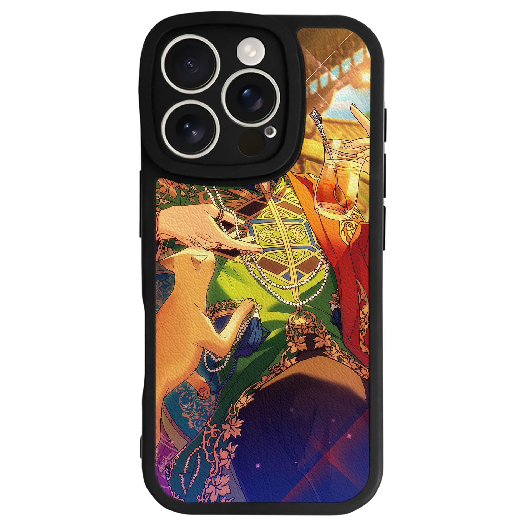 （画像用） あんさんぶるスターズ! Ensemble Stars 【iPhone 16シリーズ対応】シリコンスマホケース（レザー調） 材質：シリコン